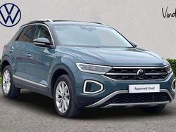 Blue Used 2022 VW T-Roc Style SUV | £21,791 (Fair price)