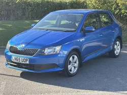 Blue Used 2015 Skoda Fabia SE Hatchback | £7,100 (Fair price)