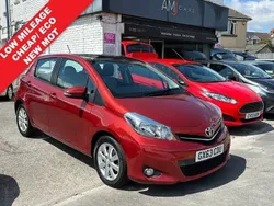 Red Used 2013 Toyota Yaris Hatchback | £5,995 (Fair price)