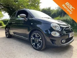 Black Used 2017 Fiat 500 S Hatchback | £5,995 (Fair price)