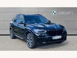 Black Used 2022 BMW X5 M Sport SUV | £53,995 (Fair price)