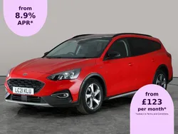 Red Used 2021 Ford Focus Active Estate | £10,172 (Super price)