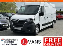 Mineral white Used 2021 Renault Master Business Van | £13,975 (Fair price)
