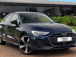 Blue New 2025 Audi A3 Sportback Black Edition Hatchback | £36,980 (Super price)