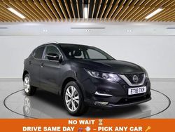 Black Used 2018 Nissan Qashqai N-Connecta SUV | £9,399 (Good price)