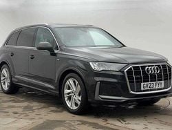 Black Used 2023 Audi Q7 S-Line SUV | £40,009 (Fair price)