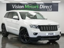 White Used 2013 Jeep Grand Cherokee Limited SUV | £9,485 (Fair price)