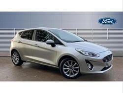 Silver Used 2017 Ford Fiesta Titanium Hatchback | £9,310 (Fair price)