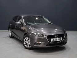 Grey Used 2016 Mazda 3 Hatchback | £8,998 (Fair price)