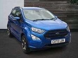 Blue Used 2022 Ford Ecosport ST-Line SUV | £13,490 (Fair price)