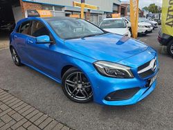 Blue Used 2016 Mercedes A200 AMG Line Premium Plus Hatchback | £9,995 (A bit pricey)
