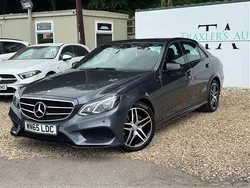 Grey Used 2015 Mercedes E300 AMG Sedan | £9,990 (Fair price)