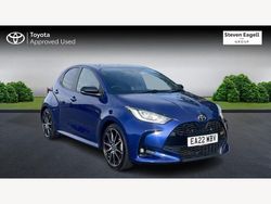 Blue Used 2022 Toyota Yaris Hybrid Sport Hatchback | £17,000 (Fair price)