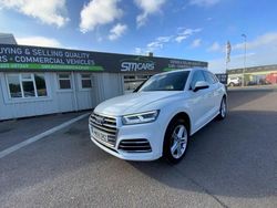 White Used 2018 Audi Q5 S-Line SUV | £17,950 (Fair price)