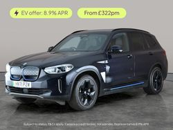 Black Used 2021 BMW iX3 Luxury Line SUV | £20,402 (Good price)