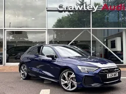 Blue Used 2024 Audi A3 Black Edition Hatchback | £31,490 (Expensive)