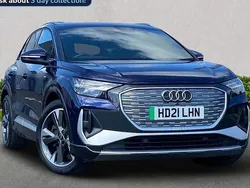 Blue Used 2021 Audi Q4 e-tron Comfort SUV | £24,502 (Fair price)