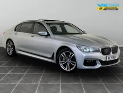Silver Used 2019 BMW 740L M Sport Sedan | £27,595 (Super price)