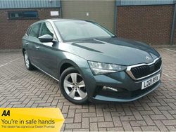 Quartz grey Used 2021 Skoda Scala SE Hatchback | £9,000 (Fair price)