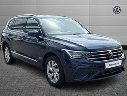 Blue Used 2022 VW Tiguan Allspace Life SUV | £21,470 (Good price)