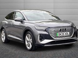 Grey Used 2025 Audi Q4 e-tron S-Line SUV | £41,495 (Super price)