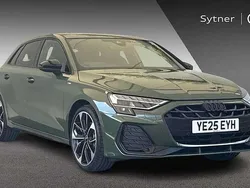 Green New 2025 Audi A3 Black Edition Hatchback | £37,000 (Good price)