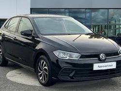 Deep black pearl Used 2023 VW Polo Life Hatchback | £18,497 (Fair price)