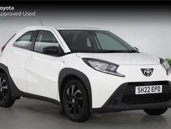 White Used 2022 Toyota Aygo PURE Hatchback | £11,000 (Fair price)
