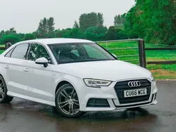 White Used 2016 Audi A3 S-Line Sedan | £12,000 (Fair price)