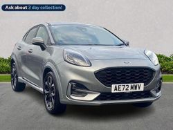 Silver Used 2022 Ford Puma ST-Line X Hatchback | £17,699 (Fair price)