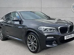 Grey Used 2019 BMW X4 M Sport SUV | £25,490 (Fair price)