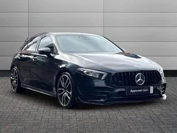Cosmos black Used 2020 Mercedes A35 AMG Premium Hatchback | £21,990 (A bit pricey)