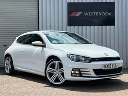 White Used 2015 VW Scirocco R-line Coupe | £8,490 (Fair price)