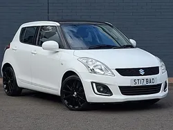 White Used 2017 Suzuki Swift Hatchback | £5,998 (Fair price)