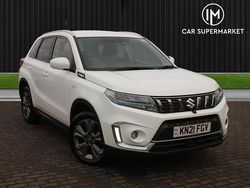 White Used 2021 Suzuki Vitara SZ-T SUV | £7,785 (Super price)