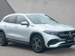 Iridium silver metallic Used 2021 Mercedes EQA250 AMG line SUV | £19,483 (Fair price)