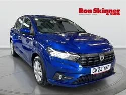 Blue Used 2022 Dacia Sandero Comfort Hatchback | £10,999 (Fair price)