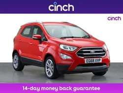 Red Used 2019 Ford Ecosport Titanium SUV | £11,949 (Fair price)