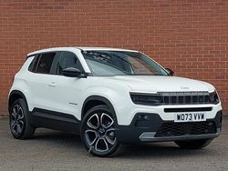 White Used 2024 Jeep Avenger EV Summit SUV | £19,498 (Expensive)