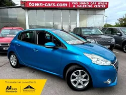 Blue Used 2013 Peugeot 208 Active Hatchback | £3,999 (Fair price)