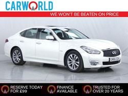 White Used 2017 Infiniti Q70 Premium Sedan | £11,698