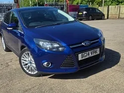 Blue Used 2014 Ford Focus Zetec Hatchback | £4,706 (Fair price)