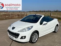 White Used 2013 Peugeot 207 Allure Cabriolet | £2,699 (Fair price)
