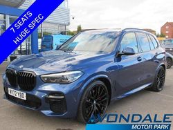 Blue Used 2022 BMW X5 M Sport SUV | £39,990 (Fair price)