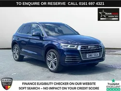Blue Used 2017 Audi Q5 S-Line SUV | £15,970 (Fair price)