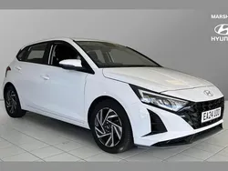 White Used 2024 Hyundai i20 Advanced Hatchback | £15,775 (Fair price)