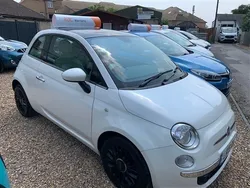 White Used 2015 Fiat 500 Lounge Hatchback | £4,500 (Fair price)