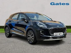 Black Used 2023 Ford Puma Titanium Hatchback | £16,799 (Fair price)