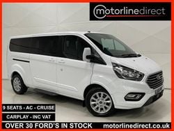 White Used 2018 Ford Tourneo Custom Titanium Van | £23,925 (Expensive)