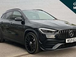 Black Used 2021 Mercedes GLA35 AMG Premium Plus SUV | £34,527 (Fair price)